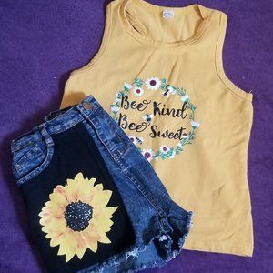 shorts/top matching set